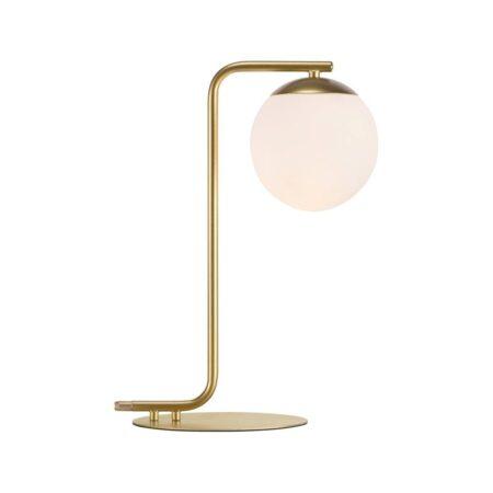 NOR 46635025 Stolní lampa Grant 1x40W E14 mosaz opál - NORDLUX