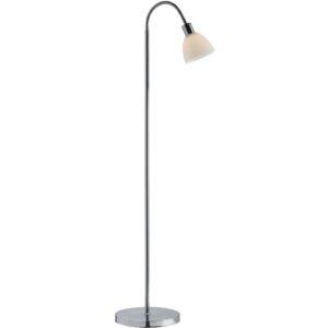 NOR 63214033 Stojací lampa Ray 1x40W E14 chrom opál - NORDLUX