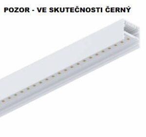 NOVA 105830.02 P-30 profil včetně LED nástěnný černý 16W 1555lm 3000K 160cm - NOVALUX