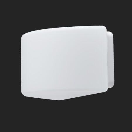 OS 41615 NEVA 2 stropní/nástěnné skleněné svítidlo bílá IP43 100W E27 - OSMONT