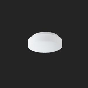 OS 51350 EDNA 1 stropní/nástěnné skleněné svítidlo bílá IP43 3000 K 8W LED - OSMONT