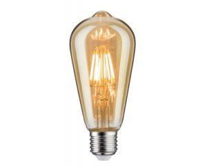 P 28523 1879 Žárovka LED Vintage ST64 6W E27 zlatá stmívatelná 285.23 - PAULMANN