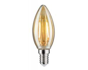 P 28524 1879 Žárovka LED Vintage svíčka 2W E14 zlatá 285.24 - PAULMANN