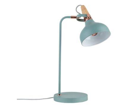 P 79651 Stolní lampa Neordic Juna zelená / měď / dřevo 796.51 - PAULMANN