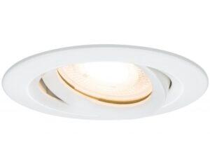 P 92898 Zápustné svítidlo LED Nova IP65 kulaté 7W GU10 bílá 3ks výklopné 928.98 - PAULMANN