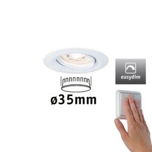 P 92970 LED vestavné svítidlo Nova mini Plus EasyDim výklopné 1x4
