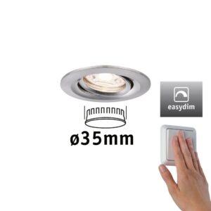 P 92972 LED vestavné svítidlo Nova mini Plus EasyDim výklopné 1x4