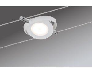 P 94105 Lankový systém LED 4x4W RoundMac 230V/12V DC matná bílá