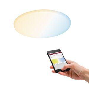 P 95386 Smart Home Zigbee LED vestavné svítidlo Veluna VariFit měnitelná bílá 185mm IP44 15W - PAULMANN