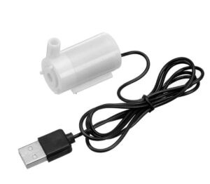 Ponorné čerpadlo mini DC 3-5V 120 L/H s USB