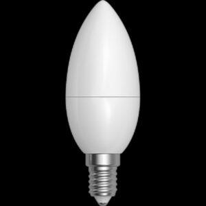 SL C37CPA-1403C Žárovka LED Olive Smooth 230V E14 3W 3000K 250lm Ø35mm v.100mm 240° - SKYLIGHTING