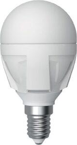 SL G45-1406D Žárovka LED MicroBall  E14 230V 6W 4200K Ø 45mm v. 80 mm 580lm 160° - SKYLIGHTING