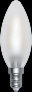SL HCFL-1404SC Žárovka LED svíčka E14 4W 230V 3000K 420lm Ø35mm v.100mm 320° - SKYLIGHTING