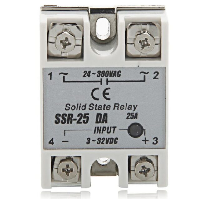 Solid State Relé SSR-25DA 380V