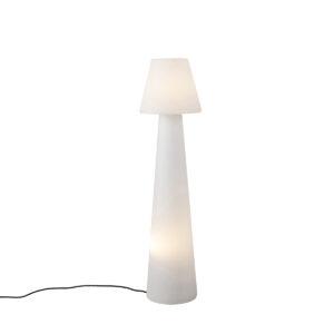 Chytrá venkovní stojací lampa bílá vč. LED A60 IP44 - Katrijn