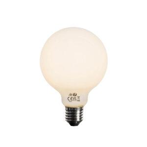 E27 3-staps dimbaar LED lamp opaal G95 4W 450 lm 2700K