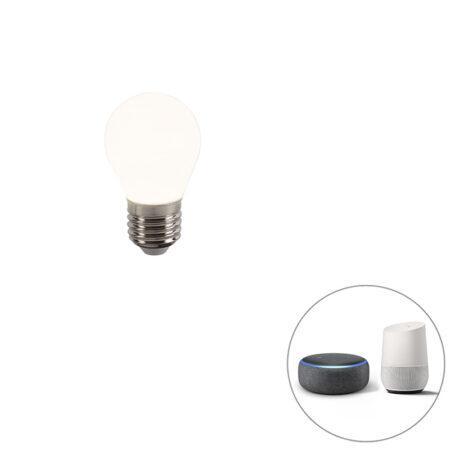 E27 stmívatelná LED lampa P45 WiFi Smart s aplikací 400 lm 2200 - 4000K