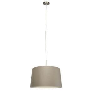 Moderní závěsná lampa z oceli se stínidlem 45 cm tupá - Combi 1