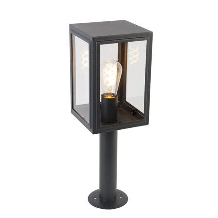 Sloupek venkovní lampy šedý 50 cm IP44 - Sutton