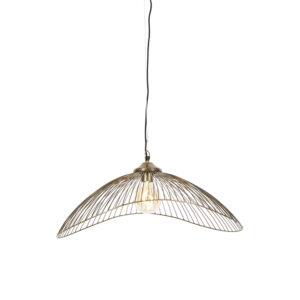 Designová závěsná lampa mosaz 64 cm - Pia