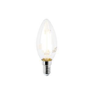 E14 LED lampa B35 čirá 2