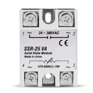 Relé SSR Solid State SSR-25VA 380V