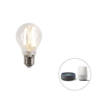 Smart E27 stmívatelná v Kelvinově LED žárovce A60 7W 806 lm 1800-3000K