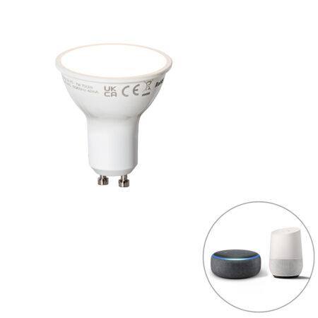 Smart GU10 stmívatelná LED lampa bílá 7W 700 lm 3000K