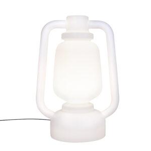 Stojací lampa bílá 110 cm IP44- Storm Extra Large