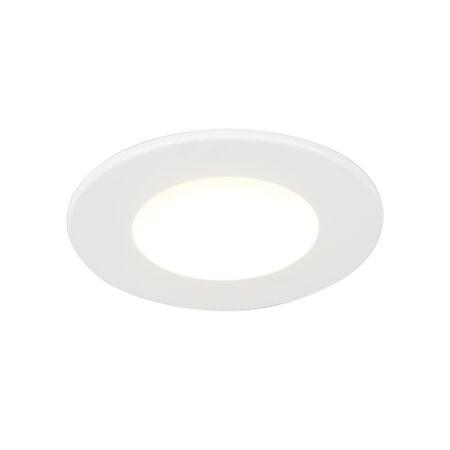 Zapuštěné bodové bílé včetně LED 350 lumenů 3000K 5W IP65 - Blanca